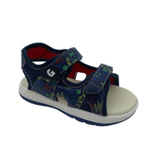 Load image into Gallery viewer, Garvalin Printed Sandal Blue