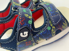 Load image into Gallery viewer, Garvalin Printed Sandal Blue