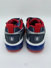 Load image into Gallery viewer, Geox Bayonic Lights Spiderman Trainer Royal/Red