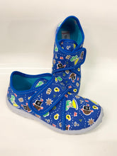 Load image into Gallery viewer, Superfit Spotty Slipper/Indoor Shoe Boys