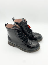 Load image into Gallery viewer, Garvalin Doc Style Ankle Boot Negro Patent