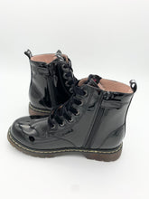 Load image into Gallery viewer, Garvalin Doc Style Ankle Boot Negro Patent