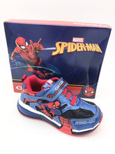 Load image into Gallery viewer, Geox Bayonic Lights Spiderman Navy/Royal