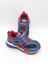 Load image into Gallery viewer, Geox Bayonic Lights Spiderman Navy/Royal