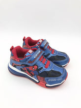 Load image into Gallery viewer, Geox Bayonic Lights Spiderman Navy/Royal