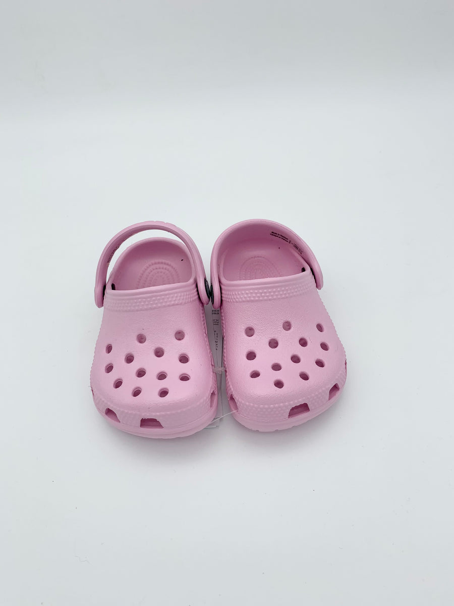 Baby crocs pink new arrivals