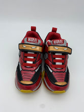 Load image into Gallery viewer, Geox Bayonic Lights Iron Man Trainer Black/Red
