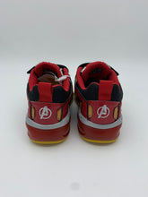 Load image into Gallery viewer, Geox Bayonic Lights Iron Man Trainer Black/Red