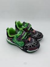 Load image into Gallery viewer, Geox Bayonic Lights Hulk Trainer Black/Green