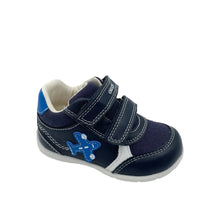 Load image into Gallery viewer, Geox Elthan Navy/Sky Airplane Shoe