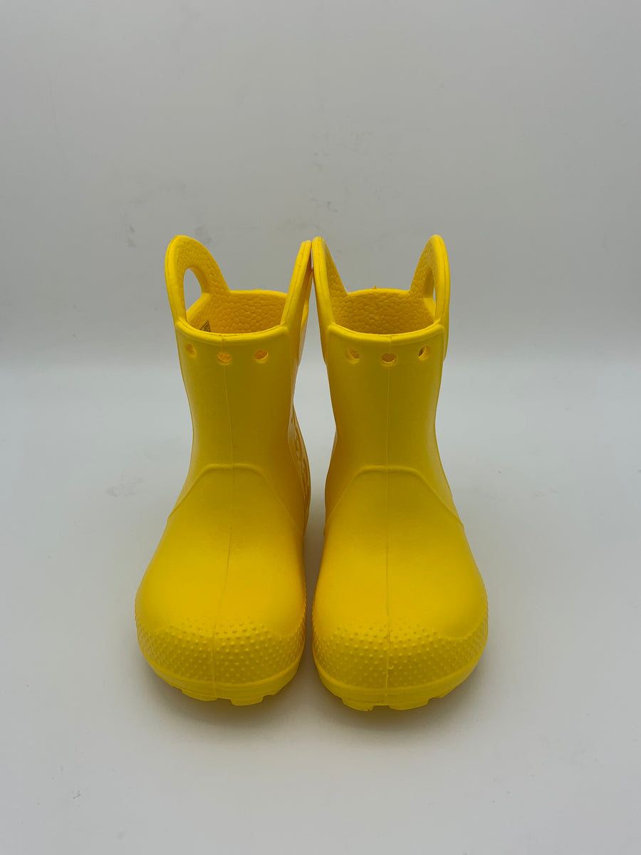 Mustard yellow cheap rain boots