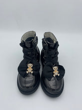 Load image into Gallery viewer, Lelli Kelly Fuzzy Bear Ribbon Lace Boot