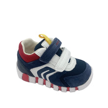 Load image into Gallery viewer, Geox Lupidoo Navy/Red