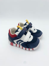 Load image into Gallery viewer, Geox Lupidoo Navy/Red