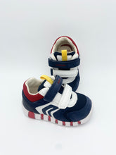 Load image into Gallery viewer, Geox Lupidoo Navy/Red