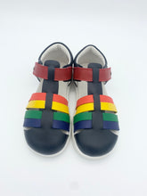 Load image into Gallery viewer, Bobux Tidal Navy Multi Sandal