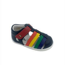 Load image into Gallery viewer, Bobux Tidal Navy Multi Sandal