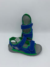 Load image into Gallery viewer, Ricosta Surf Shark Sandal Kobalt/Apple