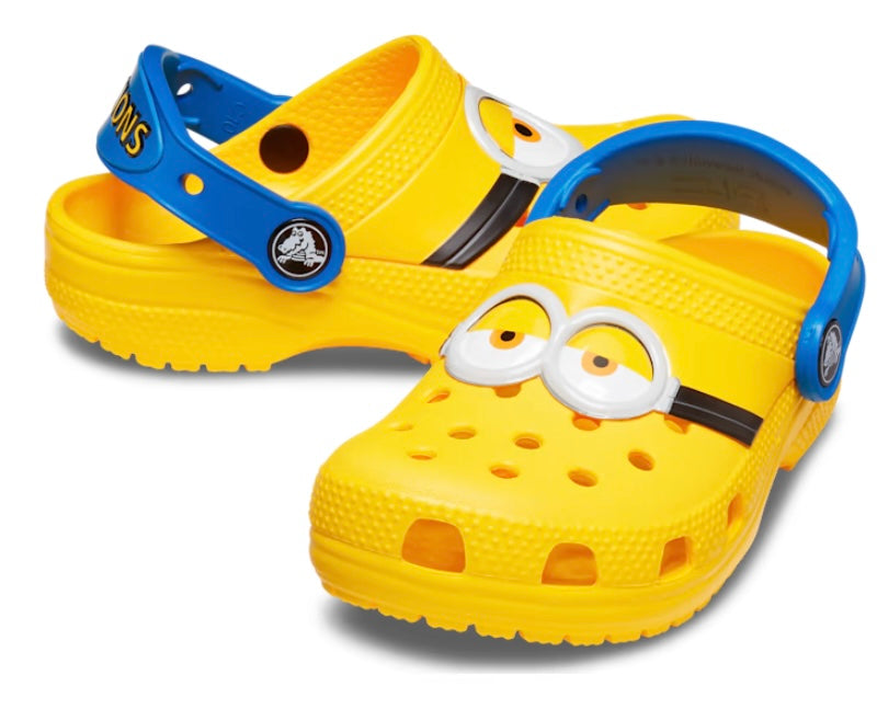 Yellow and white crocs hot sale