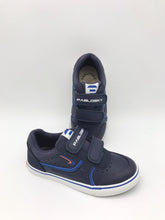 Load image into Gallery viewer, Pablosky Navy/Royal Double Strap Shoe 970320