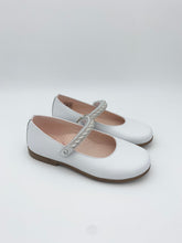 Load image into Gallery viewer, Pablosky White Shoe Pearl/Diamante Strap/Napa Nacar Blanco 349808