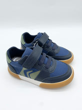 Load image into Gallery viewer, Geox Gisli Canvas Trainer Navy/Olive
