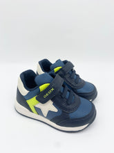 Load image into Gallery viewer, Geox Rishon Navy/Fluo Green B560RA054FUC4602

