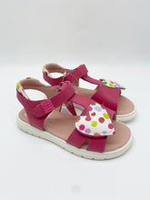 Load image into Gallery viewer, Agatha Ruiz De La Prada Leather Heart Sandal Fucsia 262961-A146
