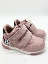 Load image into Gallery viewer, Geox Zapito Minnie Mouse Antique Rose/Black B566DB 05422 C8A9B
