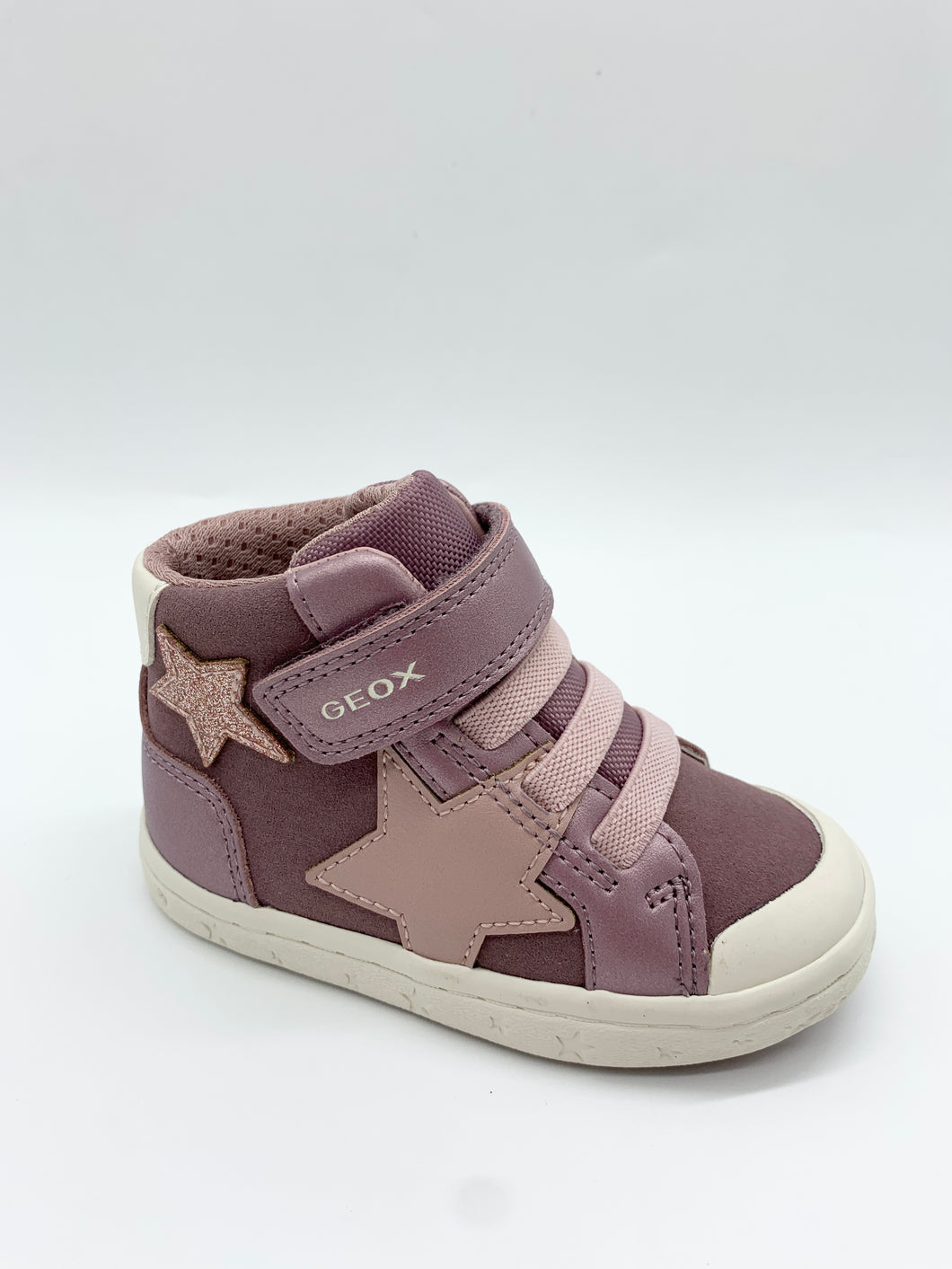 Geox Gisli Baby Girl Dk Pink Hi-Top B561MA0AU54C8006