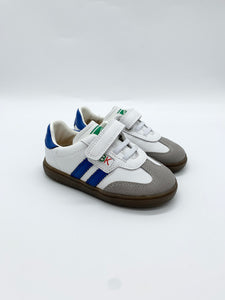 Pablsoky Double Stripe Trainer Blue Blanco