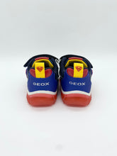 Load image into Gallery viewer, Geox Lightyloo Superman Trainer Navy/Royal B565ZB 000BC C4226
