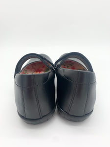 Petasil Evie 2 Mary Jane Black Leather D
