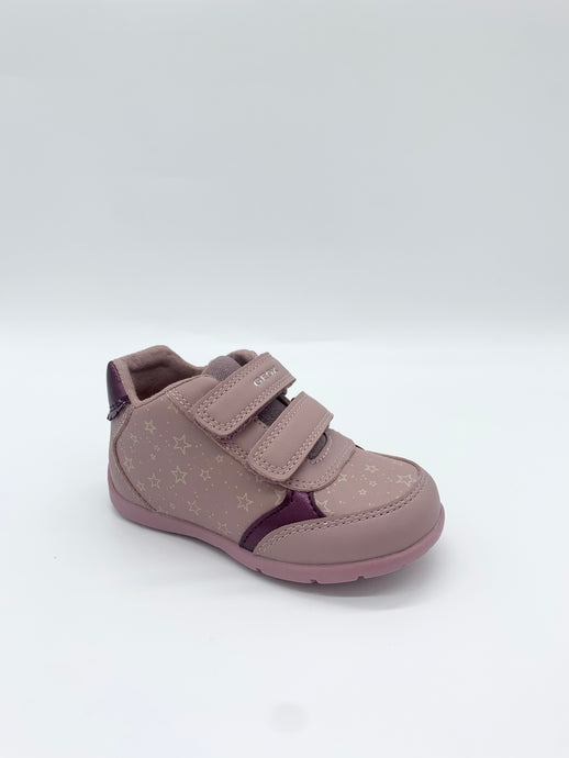 Geox Rose/Prune shoe double Velcro girl Dublin 