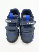 Load image into Gallery viewer, Primigi Infinity Light Dinosaur Trainer Navy/Royal 8982000
