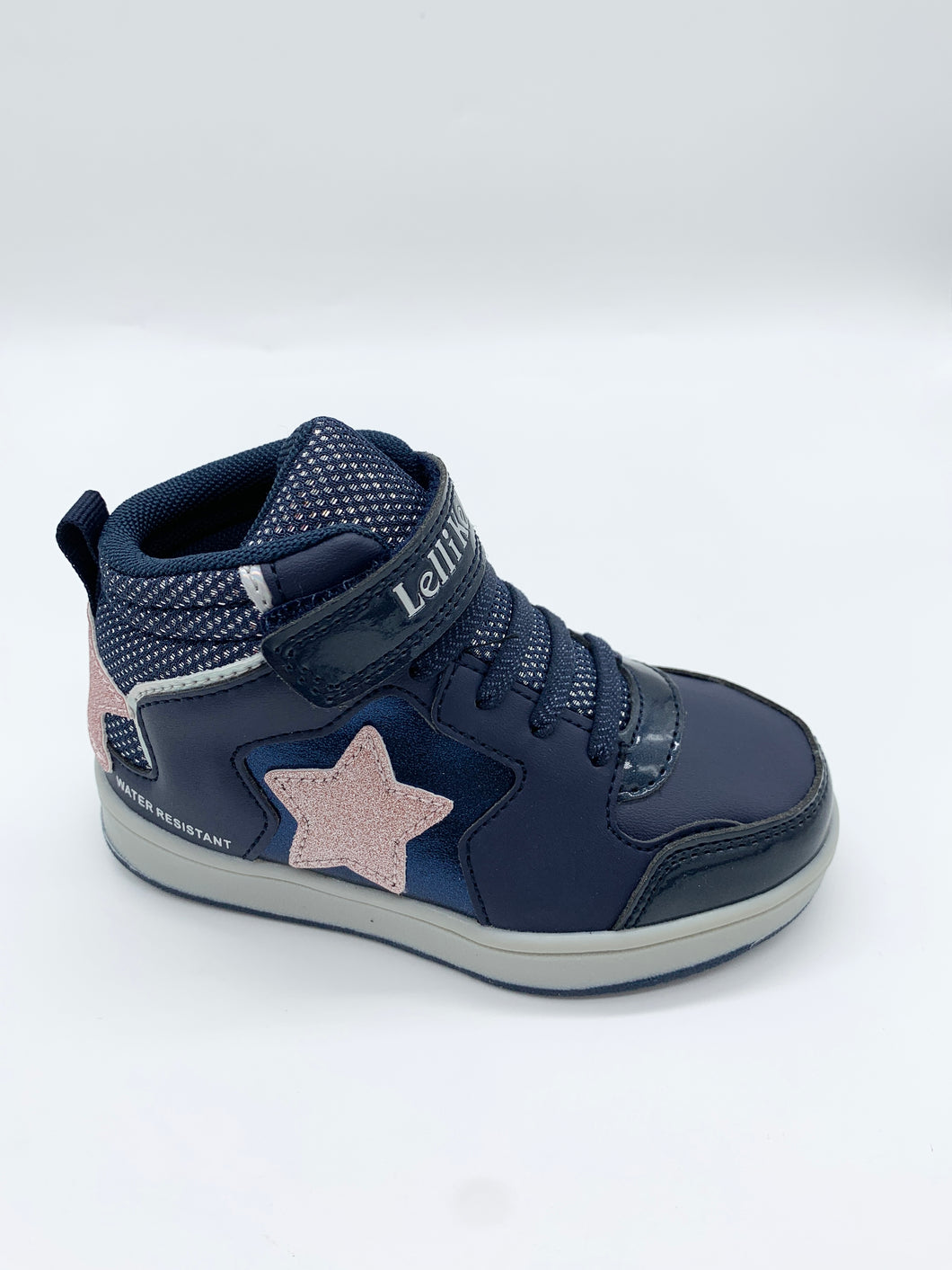 Lelli Kelly Water Resistant Star Hi-Top Blu/Rosa LKAA5224A00