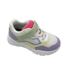 Load image into Gallery viewer, Multicolored children's sneaker on a white background
