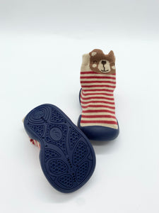 Garvalin Bunny Slipper Socks Navy/Azul