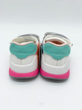 Load image into Gallery viewer, Biomecanics Knit Trainer Blanco White and Fucsia 262137-B304
