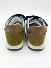 Load image into Gallery viewer, Primigi Tiguan Leather Trainer Navy/Avio 8859411
