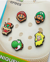 Load image into Gallery viewer, Crocs Jibbitz 5 Pack Super Mario
