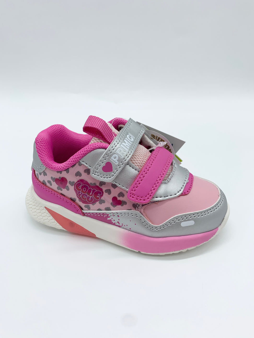 Primigi Infinity Light Heart Trainer Fuxia/Rosa/Silver 8959000