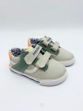 Load image into Gallery viewer, Pablosky Beige/Green Canvas Shoe 2619846301
