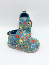 Load image into Gallery viewer, Garvalin Dinosaur Slipper/Indoor Shoe Verde 261339-A442
