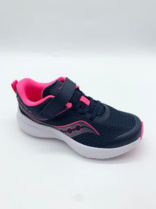 Saucony Kinvara Trainer Pink/Navy 14/A/C Velcro