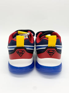 Geox Ciberdron Superman Lights Trainer Blue/Red J56LBD05411 C0200