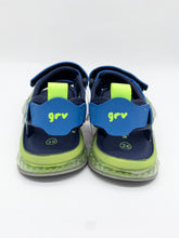 Load image into Gallery viewer, Garvalin Light Up Treck Sandal Open Toe Royal/Navy 262777-A008
