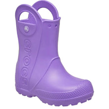 Load image into Gallery viewer, Crocs Handle It Rain Boot/Welly Purple Pulse
