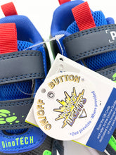 Load image into Gallery viewer, Primigi Infinity Light Dinosaur Trainer Navy/Royal 8982000
