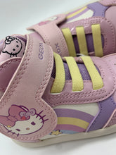 Load image into Gallery viewer, Geox Gisli Baby Girl Hello Kitty White/Pink Hi-Top B661MC 05402 C0406
